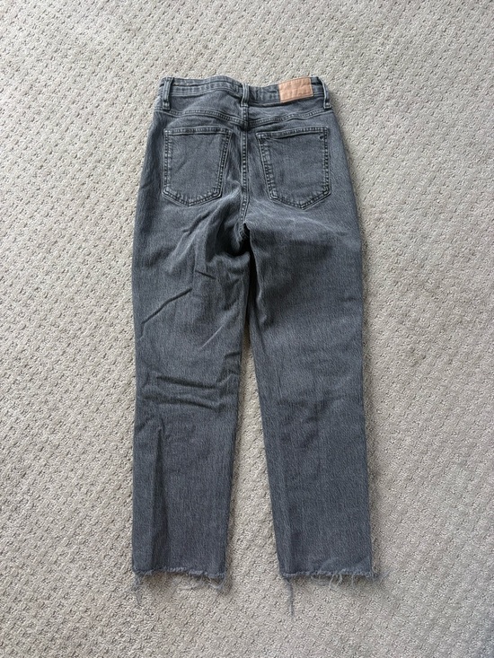Madewell High-Waist Curve Love Washed Black Denim Jeans - Picture 4 of 6
